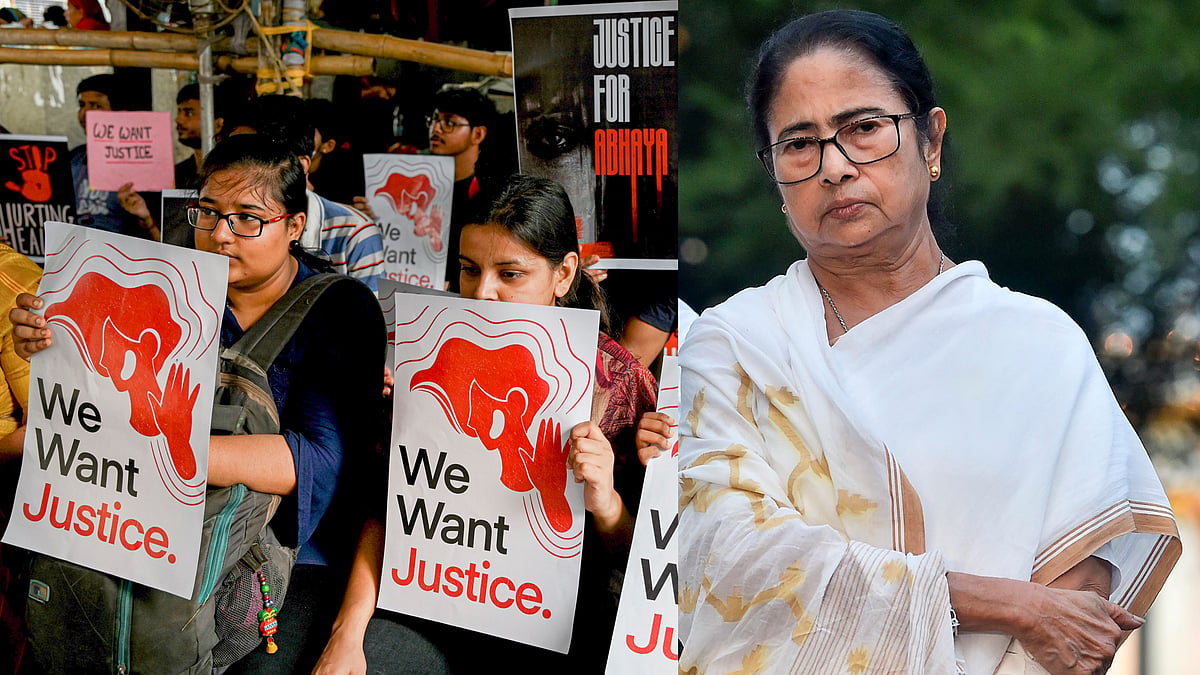 'ഡോക്ടര്‍ക്ക് ഞായറാഴ്ചയ്ക്കകം നീതി വേണം'; മമതയുടെ നേതൃത്വത്തില്‍ പ്രതിഷേധം; 'ബാമും റാമും കൈകോര്‍ത്തു' 